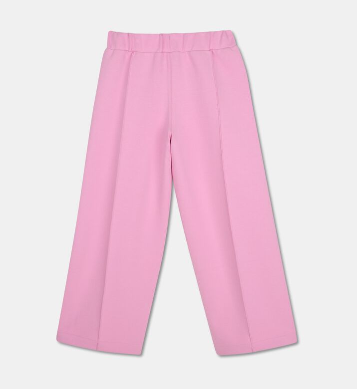 Karl Lagerfeld Logo Tape Wide-leg Jogger Pants, Packshot View