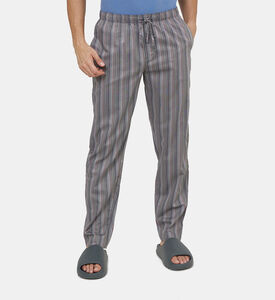 Stripped Elasticated Waist Pants