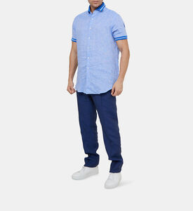 Wool Drawstrings Chino Trousers