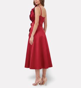 Savanna Dress Mini, Red, S, Model View