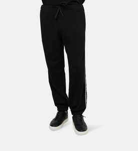 بنطال رياضي قطن وصوف برباط خصر