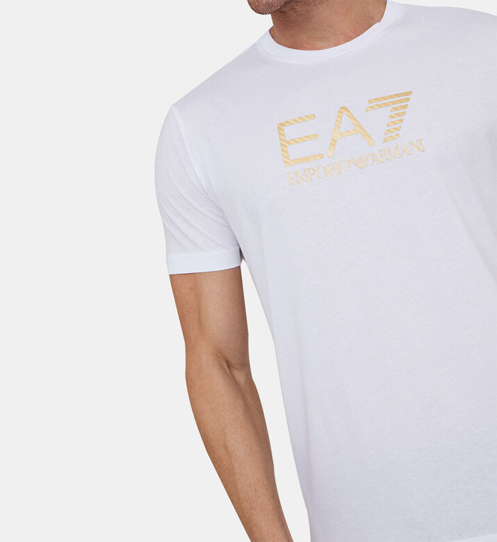 Logo Printed Cotton T-shirt