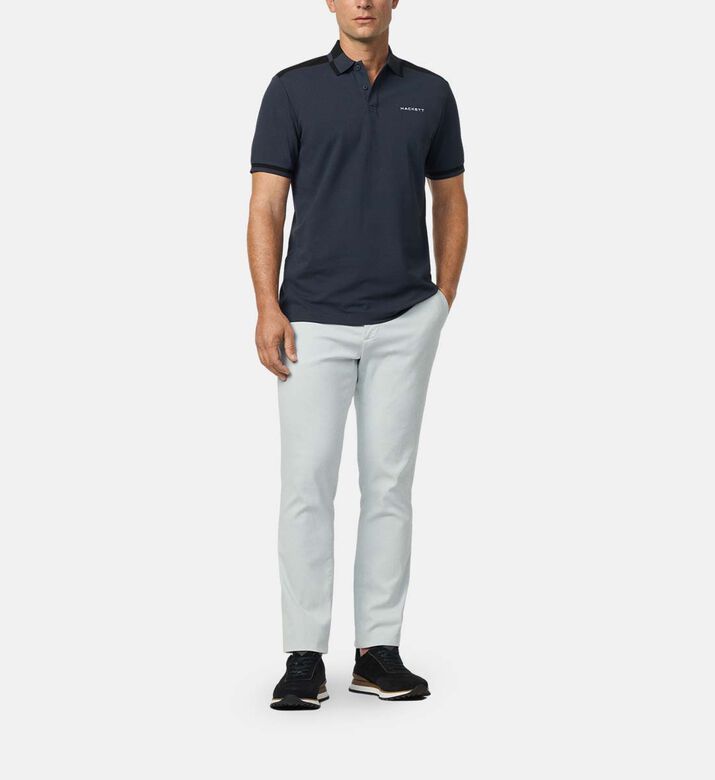 Shoulder Panels Cuff-detail Polo Shirt Shoulder Panels Cuff-detail Polo Shirt