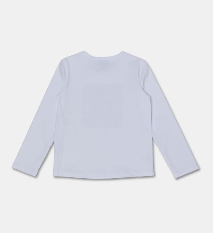 Twinset Long-sleeve Printed T-shirt, Black, 6y, Packshot View