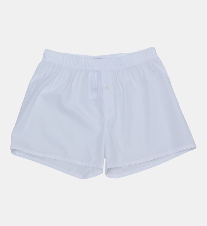 Fancy Woven Buttoned Boxer