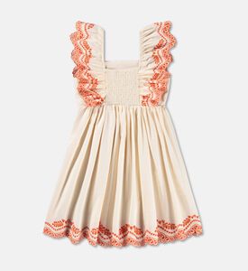 Molo Clementine Sleeves Embroidery Dress, Packshot View