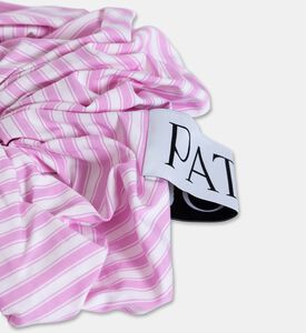 Patou Striped Print Scrunchie, Packshot View
