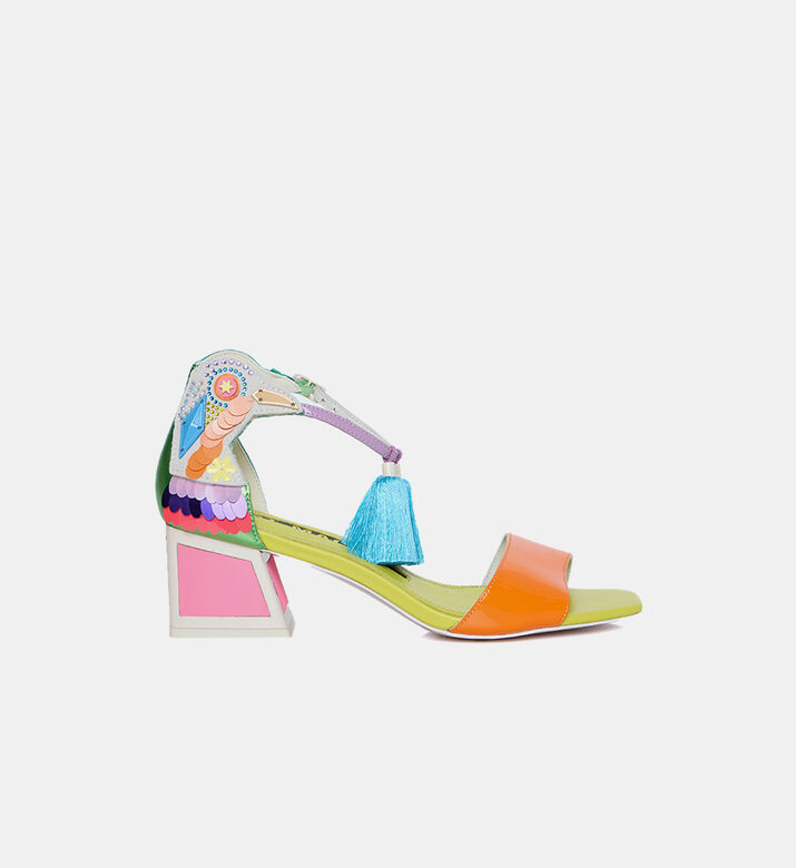 Kay Bird Embellished Sandals