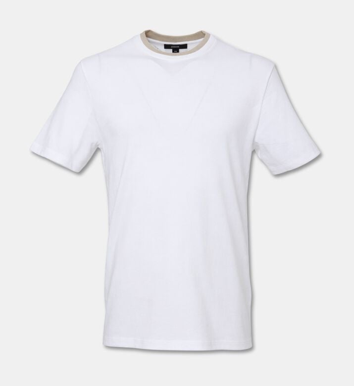 Vince Short-sleeve Regular-fit T-shirt, White, L, Packshot View
