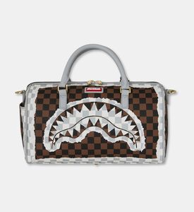 Sprayground Tear Check Pattern Mini Duffle Bag, Packshot View