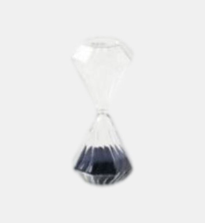 Clessidra Mini Black Sand Hourglass