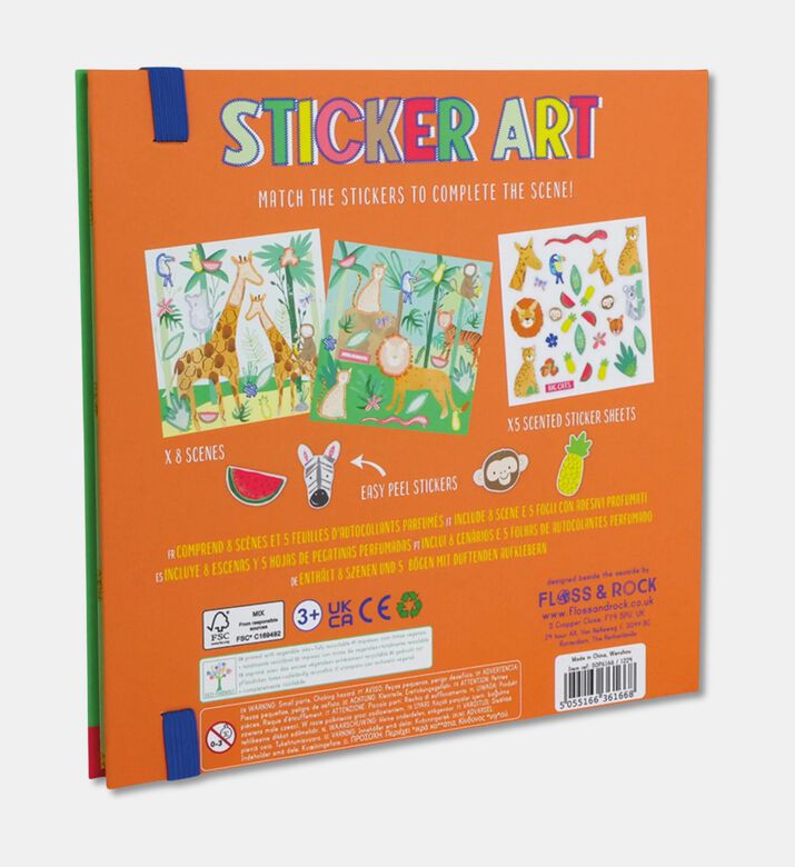Floss and Rock Jungle Sticker Art, Packshot View