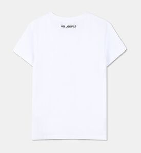 Karl Lagerfeld Logo-detail Duo Graphic T-shirt, Packshot View