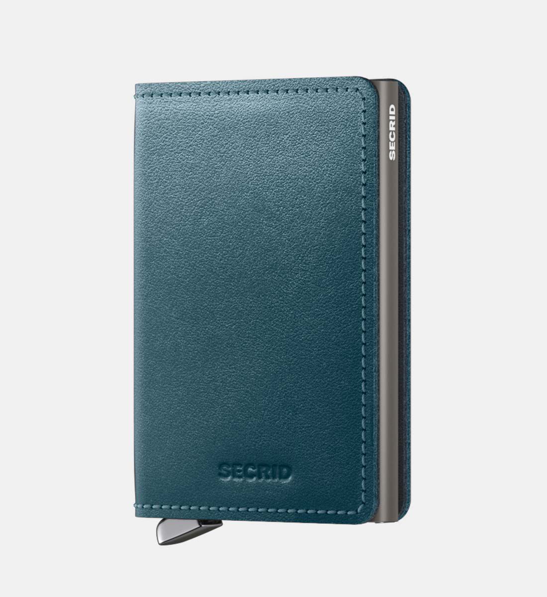 Leather on sale slim wallet
