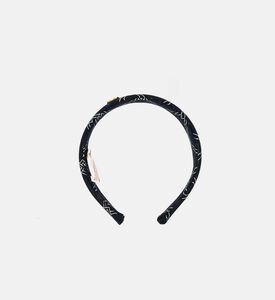 La Mia Bambina Geometric-print Headband, Black, Packshot View