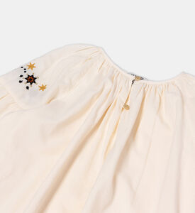 Long-sleeve Embroidered Top