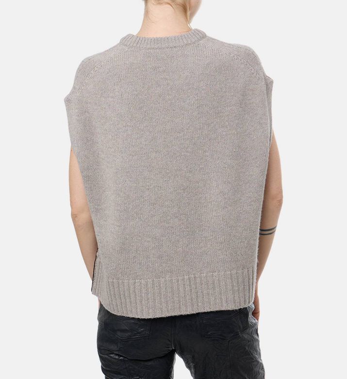 Zadig et Voltaire Knit Sleeveless Sweater, Model View Zadig et Voltaire Knit Sleeveless Sweater, Model View