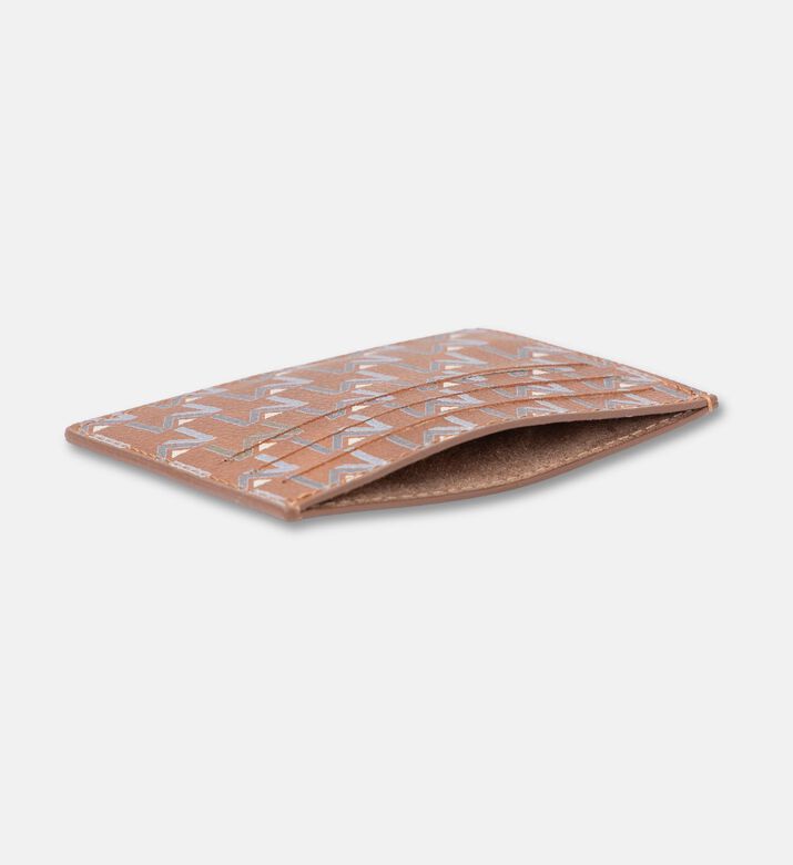 Maya.M All-over Logo-print Cardholder, Terracotta, Packshot View