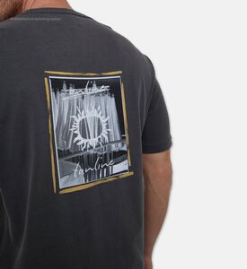 Samsoe Sagergei Cotton Regular-fit T-shirt, Model View