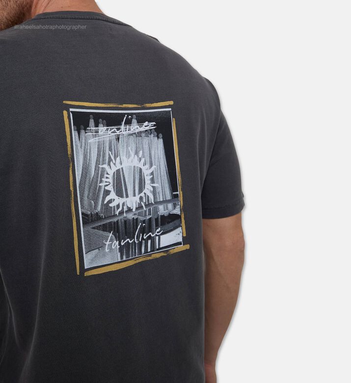 Samsoe Sagergei Cotton Regular-fit T-shirt, Model View