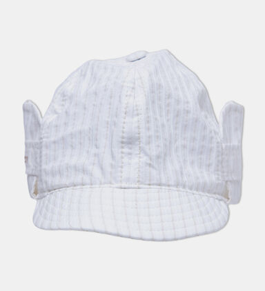 Cotton Striped-print Baby Cap