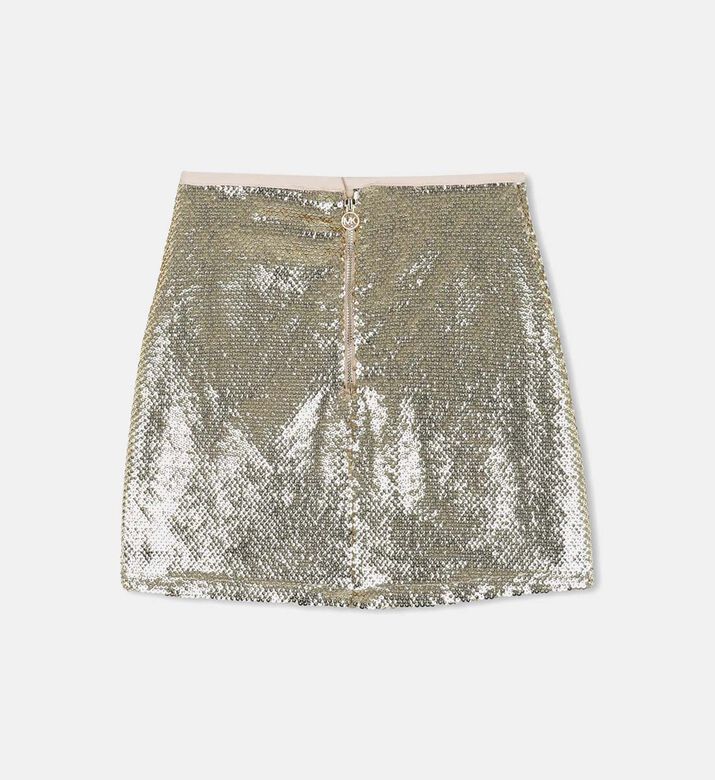 Sequin-embellished Mini Skirt