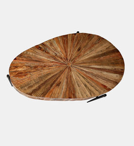 Home Deco and More Sunburst Iron Coffee Table, Packshot View Home Deco and More Sunburst Iron Coffee Table, Packshot View