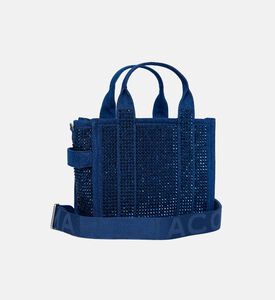 The Crystal Denim Small Tote Bag The Crystal Denim Small Tote Bag