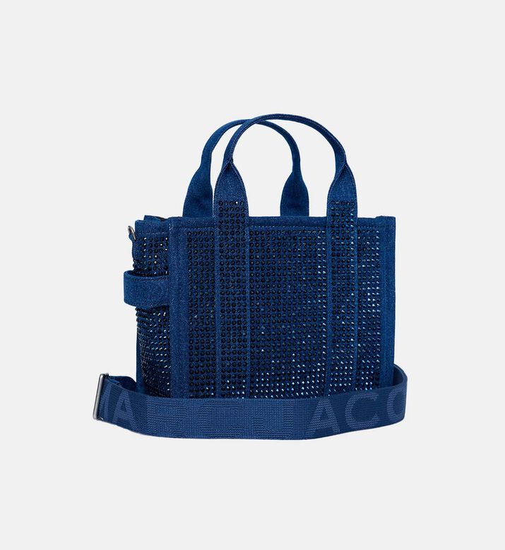 The Crystal Denim Small Tote Bag The Crystal Denim Small Tote Bag