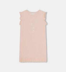 Organic Cotton Logo-embroidery Dress