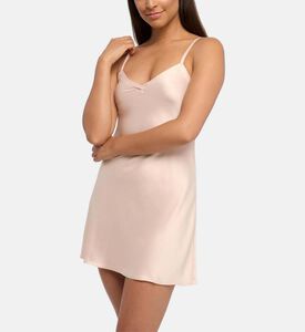 V-neck Feather Trim Cover-up