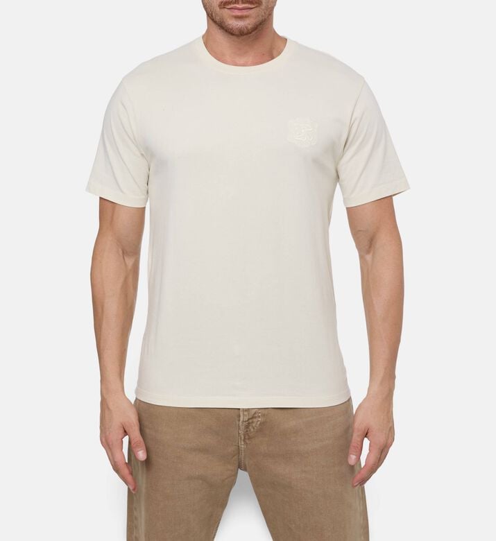 The Kooples Logo-embroidery Short-sleeve T-shirt, Model View