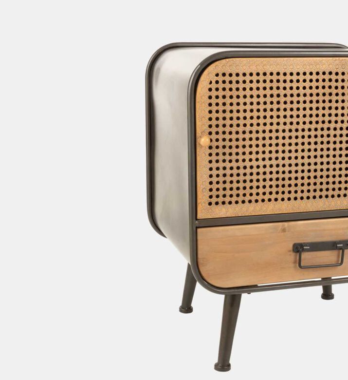 Jolipa Safari Bedside Table, Packshot View