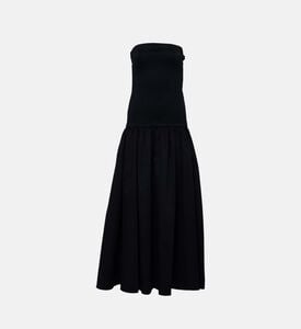 Oriana Strapless Drop Waist Full Midi Dress Oriana Strapless Drop Waist Full Midi Dress