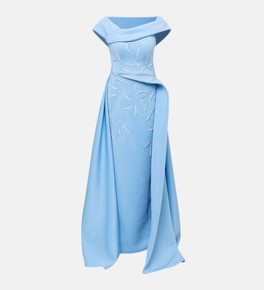 Off-shoulder Collar Dress