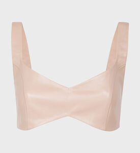 صدرية مقصوصة من الجلد النباتي