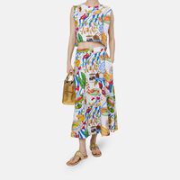 Fresh Table Fruit-print Sleeveless Top