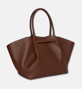 Demellier New York Grained Leather Bag, Light-brown, Packshot View