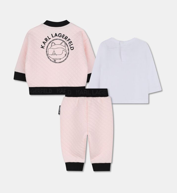Karl Lagerfeld Quilted Tracksuit Set, Packshot View