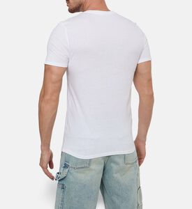 Galeries Lafayette Ts Mc Sishev, White, Xl, Model View