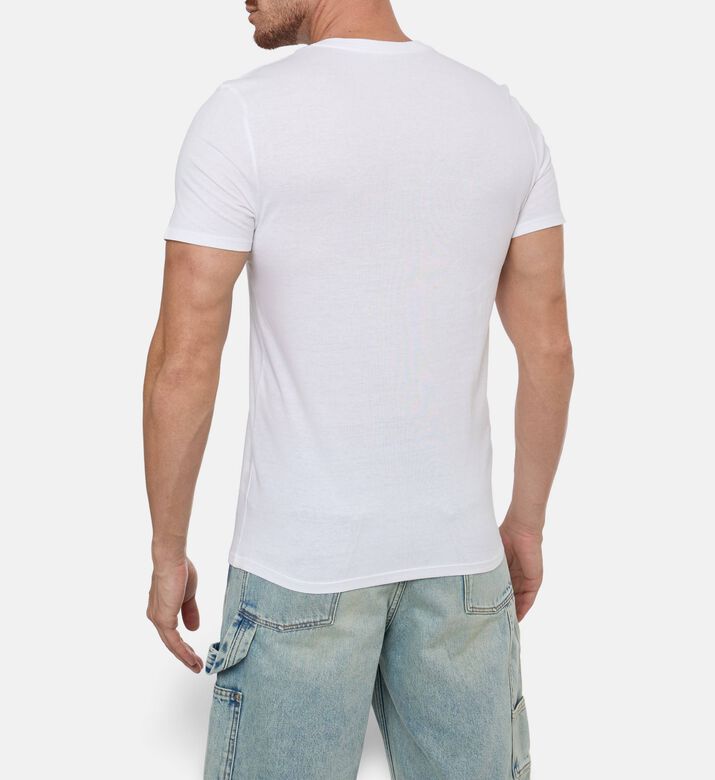 Galeries Lafayette Ts Mc Sishev, White, Xl, Model View