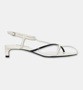 Jil Sander Goat Leather Bicolor Sandals, Packshot View