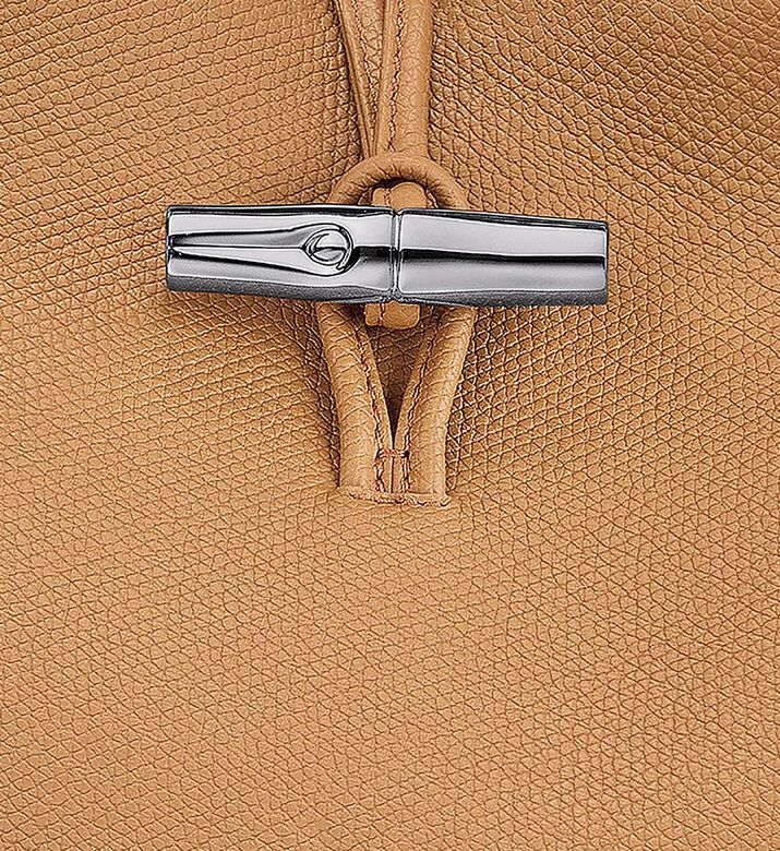 حقيبة يد لو روزو جلد بقر بمقبض علوي