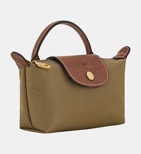 Longchamp Pouch Le Pliage Original, Olive, Packshot View