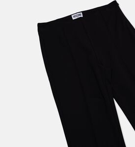 Moschino Kids Flared Seamed Jersey Trousers, Packshot View