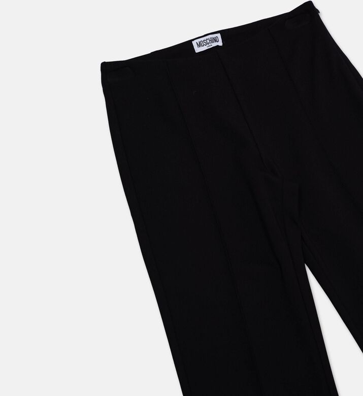 Moschino Kids Flared Seamed Jersey Trousers, Packshot View