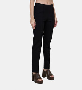 Gala High-rise Wide-leg Cady Pants