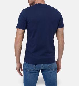 Jacob Cohen Embroidered Crewneck T-shirt, Dark-blue, S, Model View
