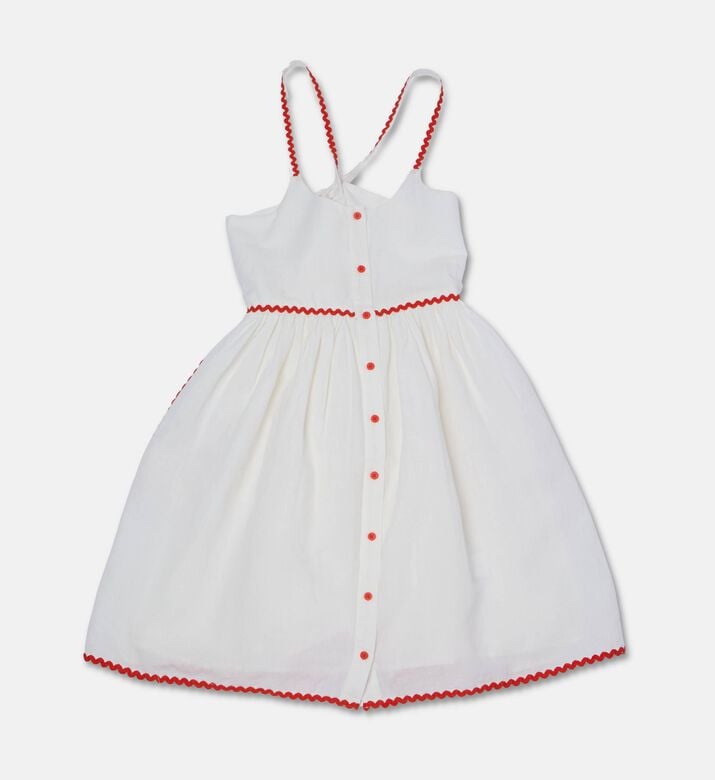 Stella McCartney Embroidered Strawberry Dress, Packshot View