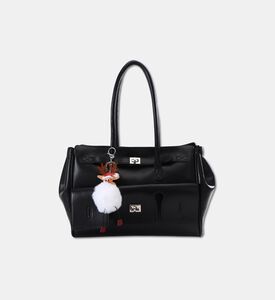 StickyBestie Bag Charm Reindeer, White, Packshot View